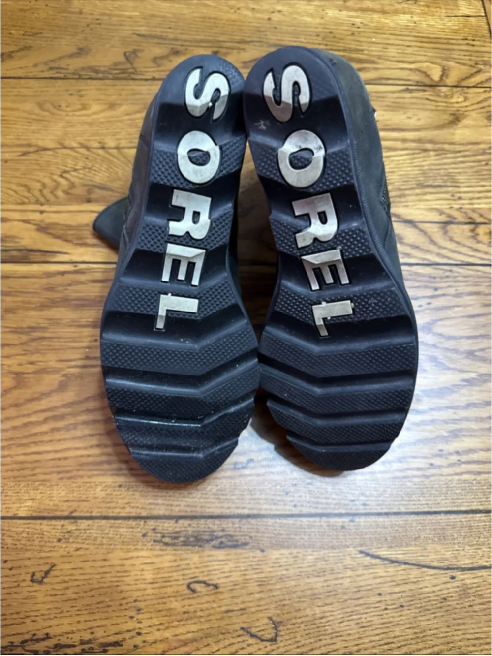 SOREL JOAN OF ARCTIC WEDGE II ZIP WP NL5362-010 Boots Sz 10 US 41 EUR Black